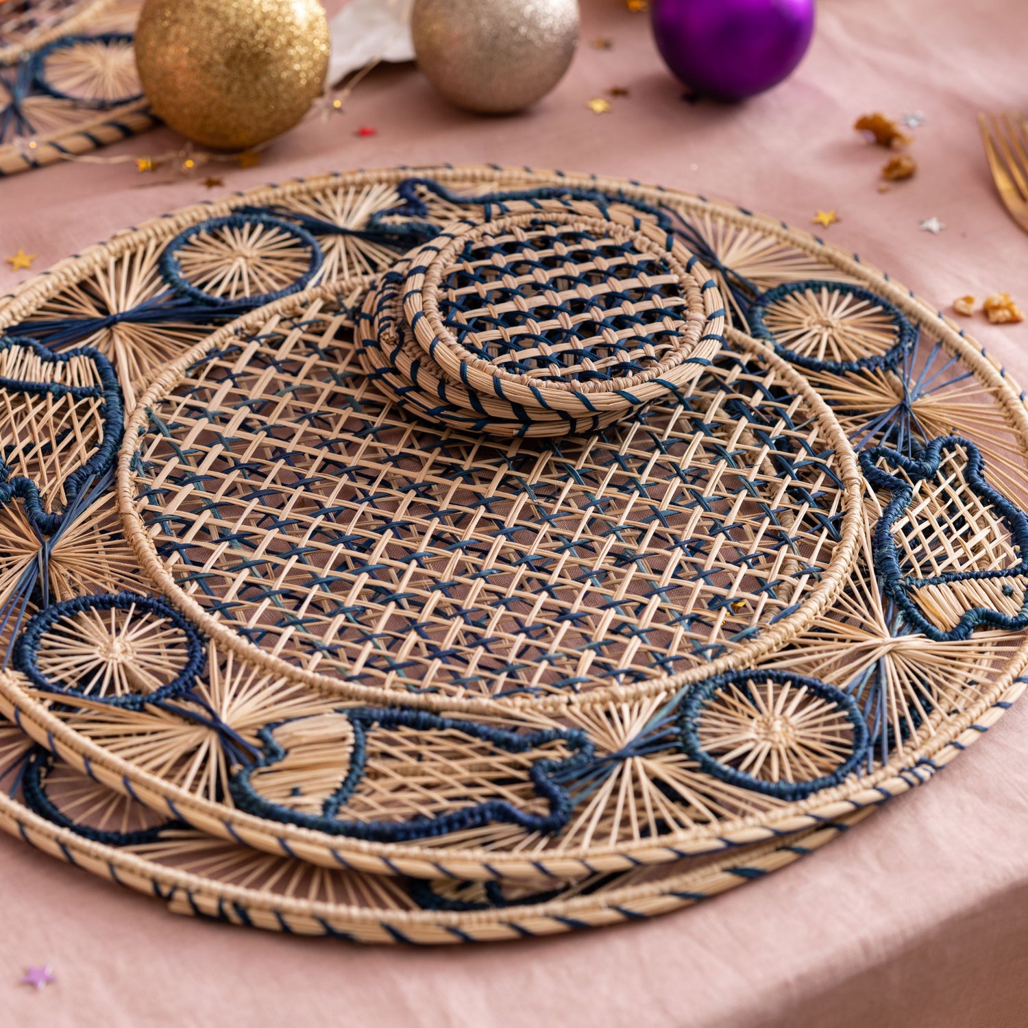 Buy Wholesale China Placemat Round Leaf Place Mats For Dining